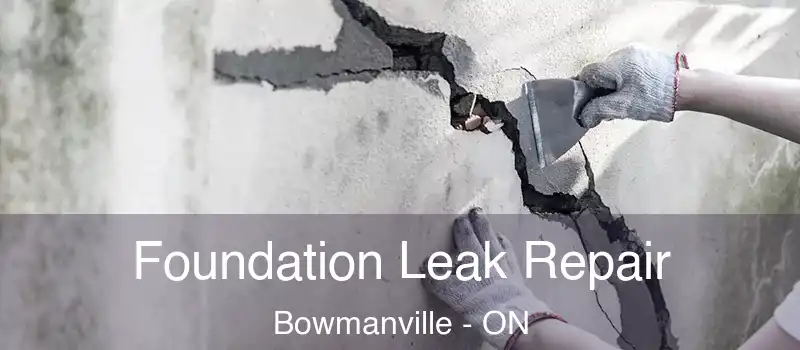  Foundation Leak Repair Bowmanville - ON